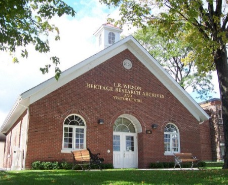 View of the Wilson Archives building from outside